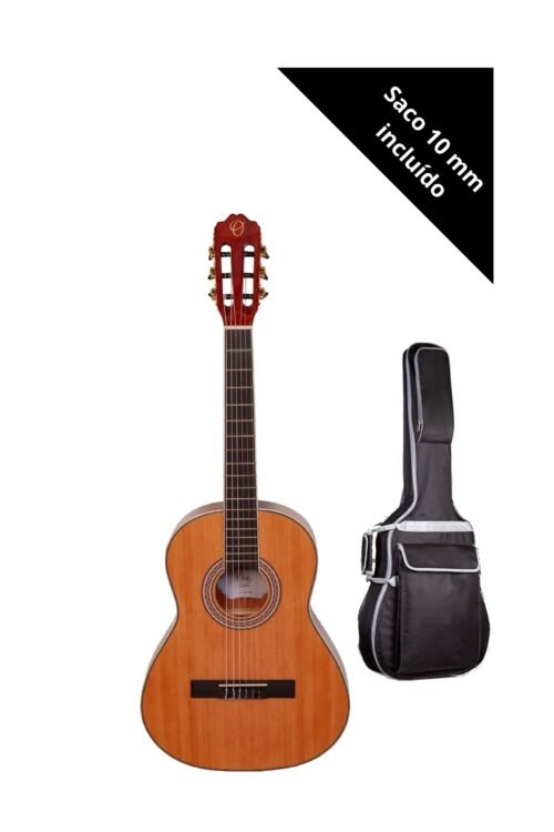 Guitarra Clássica Ortiz Gloss 3/4 (saco 10mm incluído)