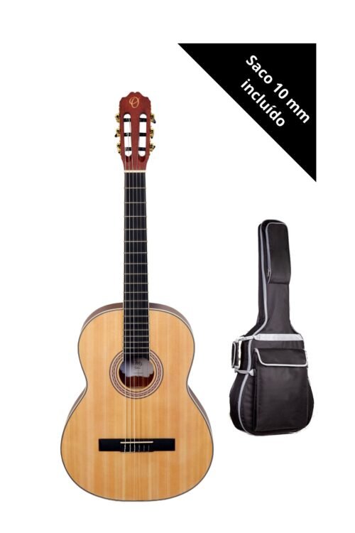 Guitarra Clássica Ortiz Matt (saco 10mm incluído)