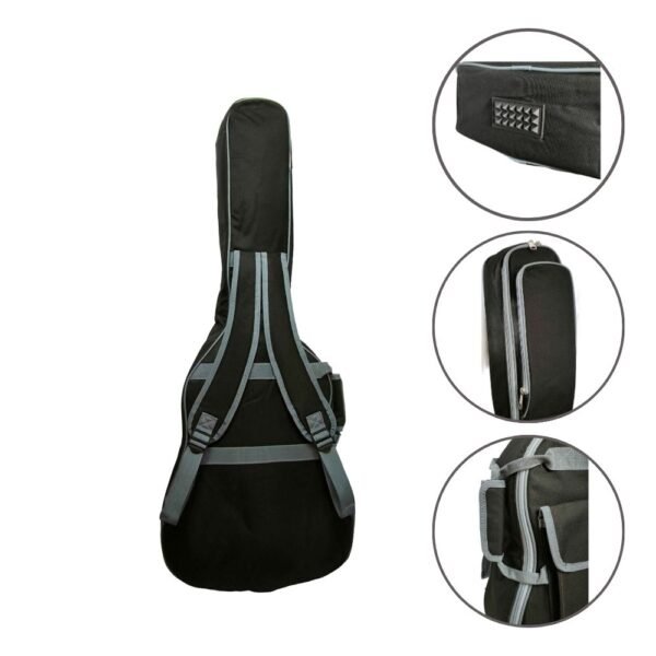 Saco Guitarra Clássica 10MM WikiBag- Black - Image 3