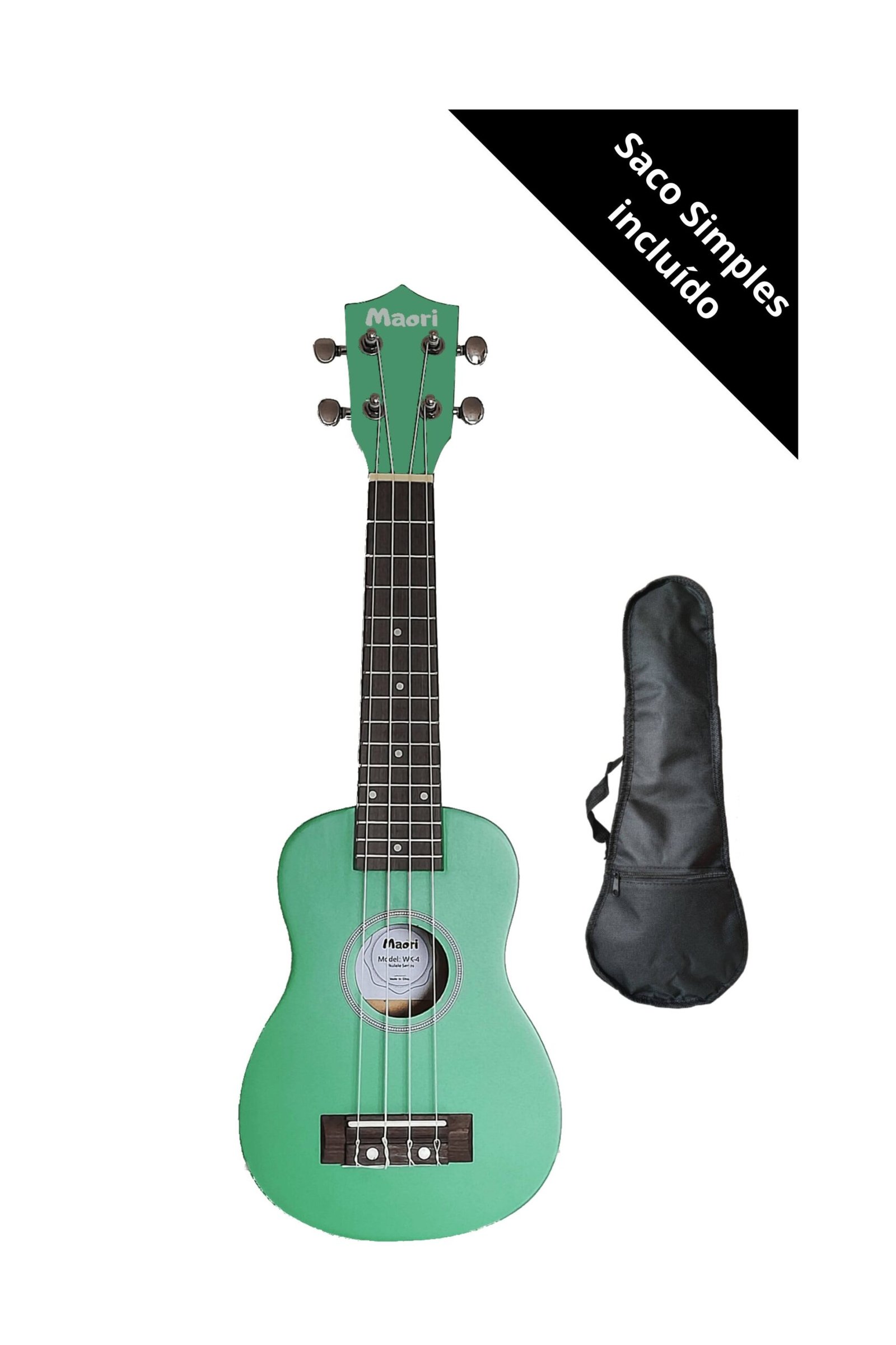 Ukulele Maori Green