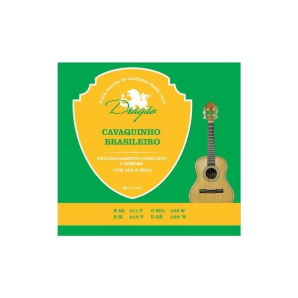 Jogo Cordas Cavaquinho Brasileiro - Dragão