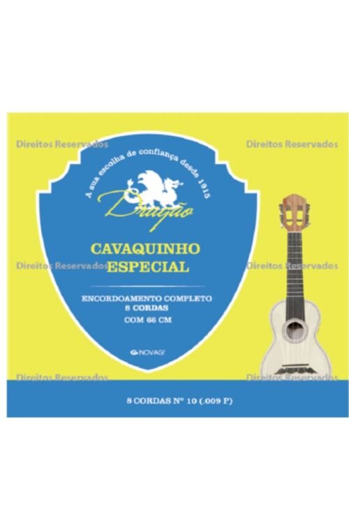 Jogo Cordas Cavaquinho Especial 8C 66cm - Dragão