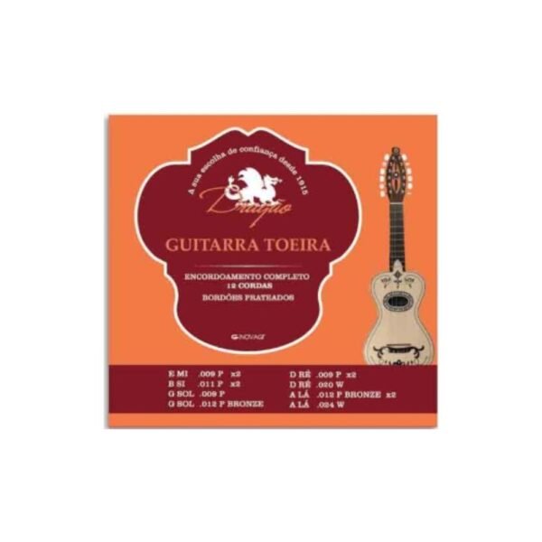 Jogo Cordas Guitarra Toeira - Dragão