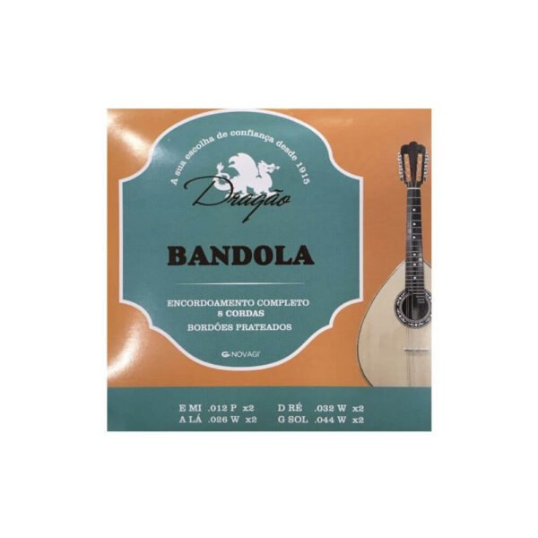 Jogo 8 Cordas Bandola - Dragão