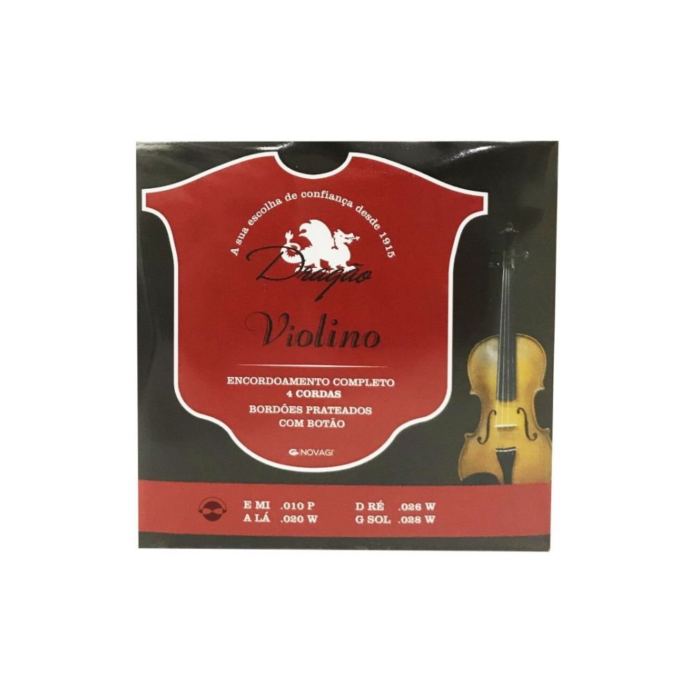 Jogo Cordas Violino - Dragão