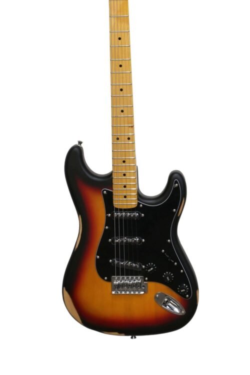 Beckman Guitarra Elétrica S-54 Relic Sunburst