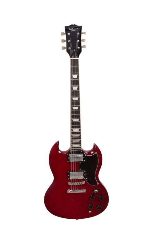 Beckman Guitarra Elétrica SG Wine Red