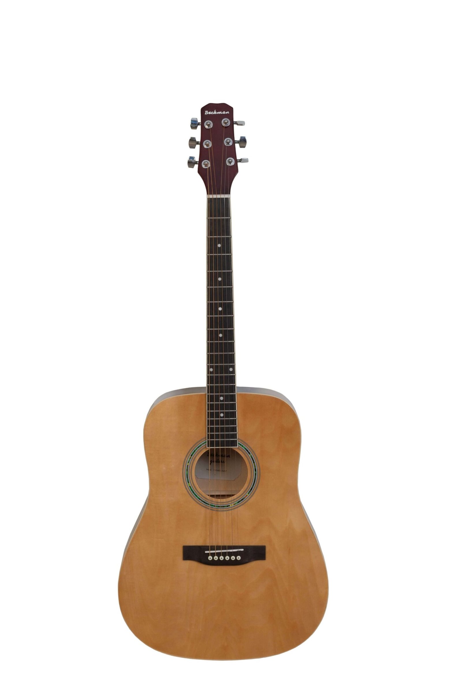 Beckman Guitarra Acústica Dreadnought Natural