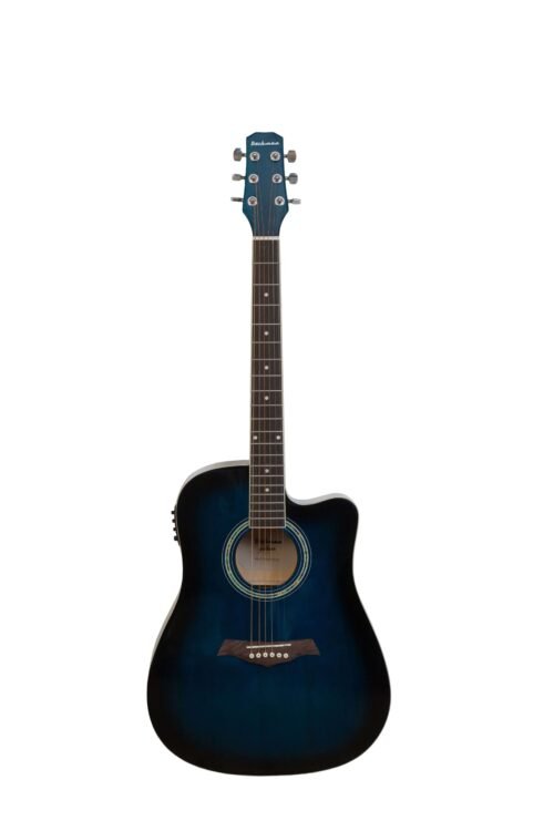 Beckman Guitarra Eletroacústica Dreadnought Cutaway Blueburst