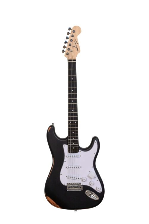 Beckman Guitarra Elétrica Black Relic