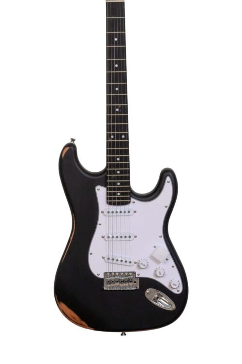 Beckman Guitarra Elétrica S-54 Relic Black