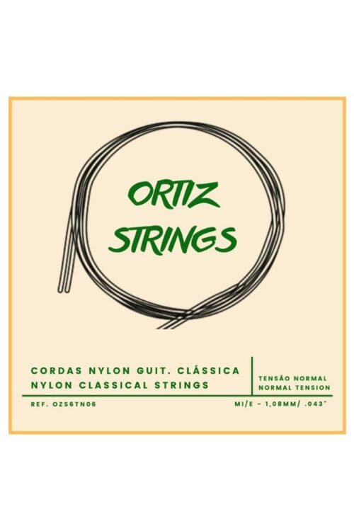 Cordas Clássica Ortiz Strings Ind. MI/E 1,08mm 0.43